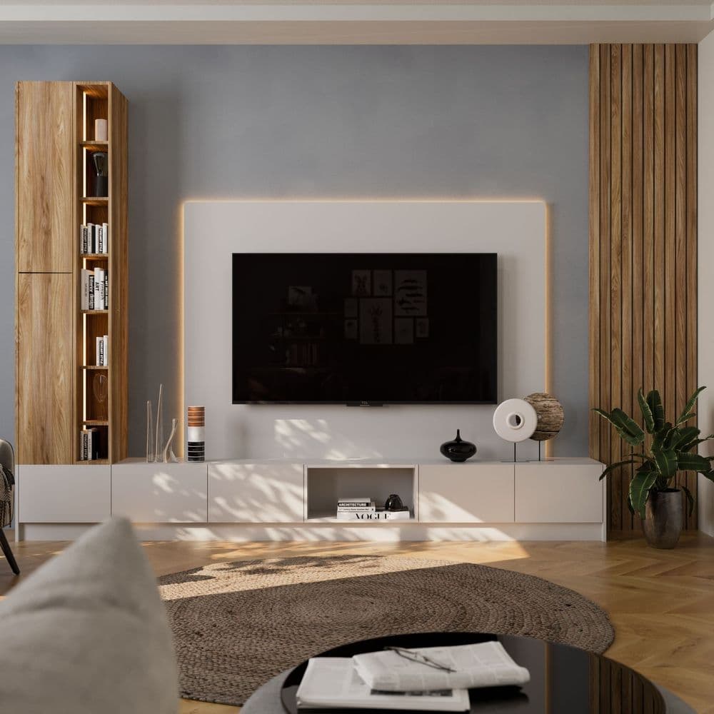 طراحی و اجرای تی وی وال
