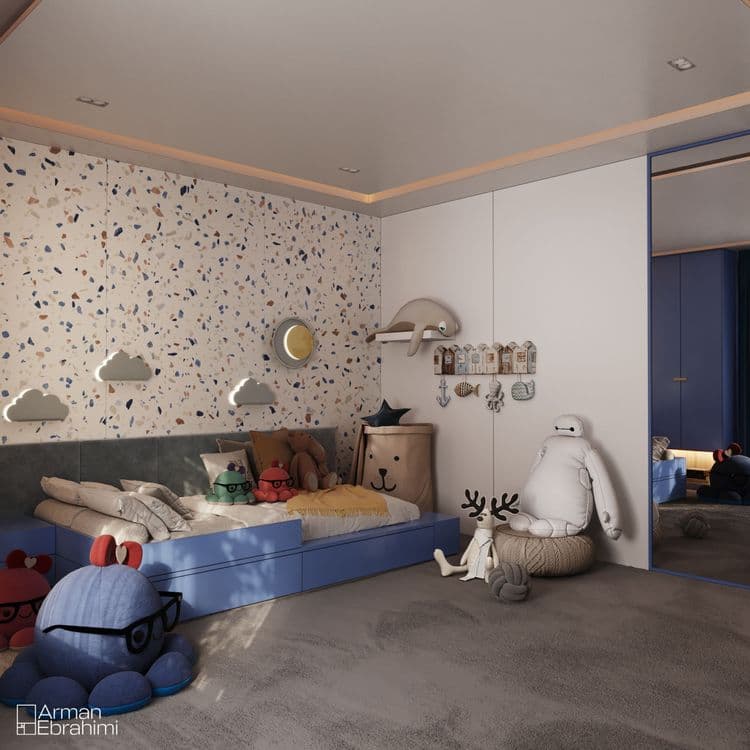 Modern Blue Kids’ Bedroom Design.jpg